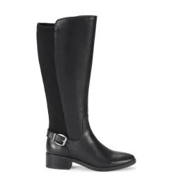 Baretraps Knee High Boots|Wide Calf Boots-McKayla Wide Calf Tall Boot Black