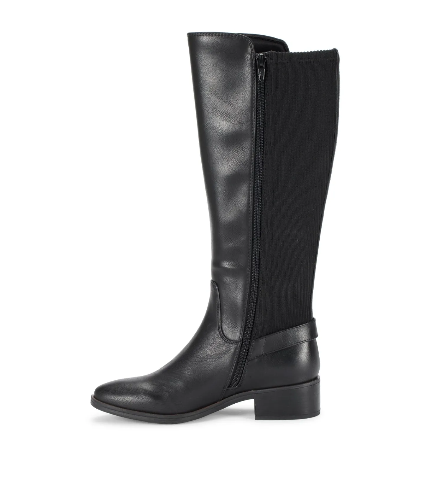Baretraps Knee High Boots|Wide Calf Boots-McKayla Wide Calf Tall Boot Black