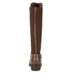 Baretraps Wide Calf Boots|Knee High Boots-McKayla Wide Calf Tall Boot DarkBrown