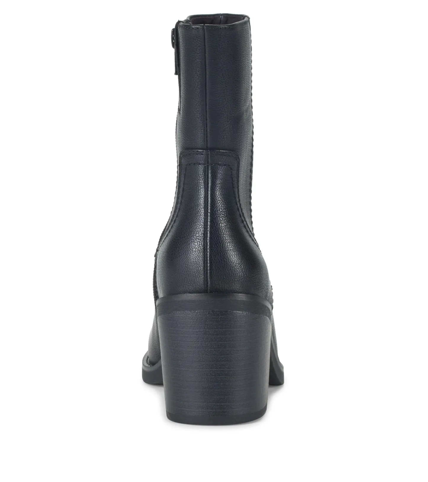 Baretraps Booties-Mckenna Mid Calf Boot Black