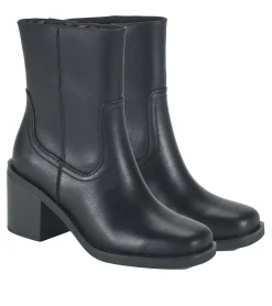 Baretraps Booties-Mckenna Mid Calf Boot Black