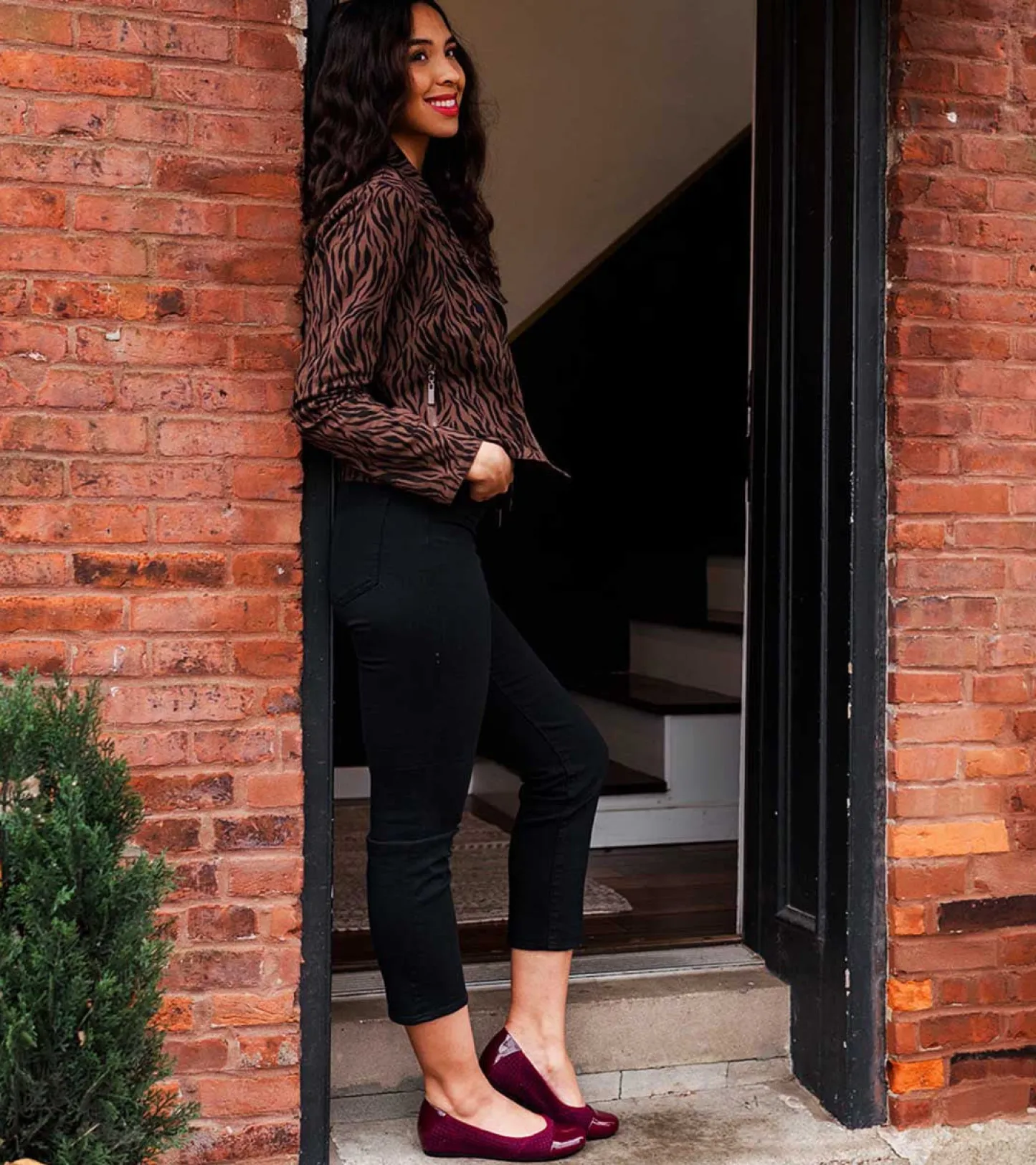 Baretraps Flats & Loafers-Mia Casual Flat DarkCherry