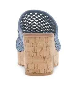 Baretraps Slides & Slip On Sandals-Michaela Block Heel Sandal IslandBlue