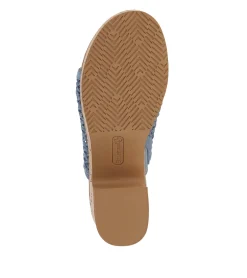 Baretraps Slides & Slip On Sandals-Michaela Block Heel Sandal IslandBlue