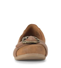 Baretraps Flats & Loafers-Milady Flat Cognac