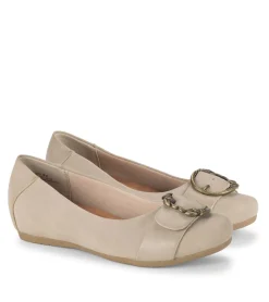 Baretraps Flats & Loafers-Milady Flat Oatmeal