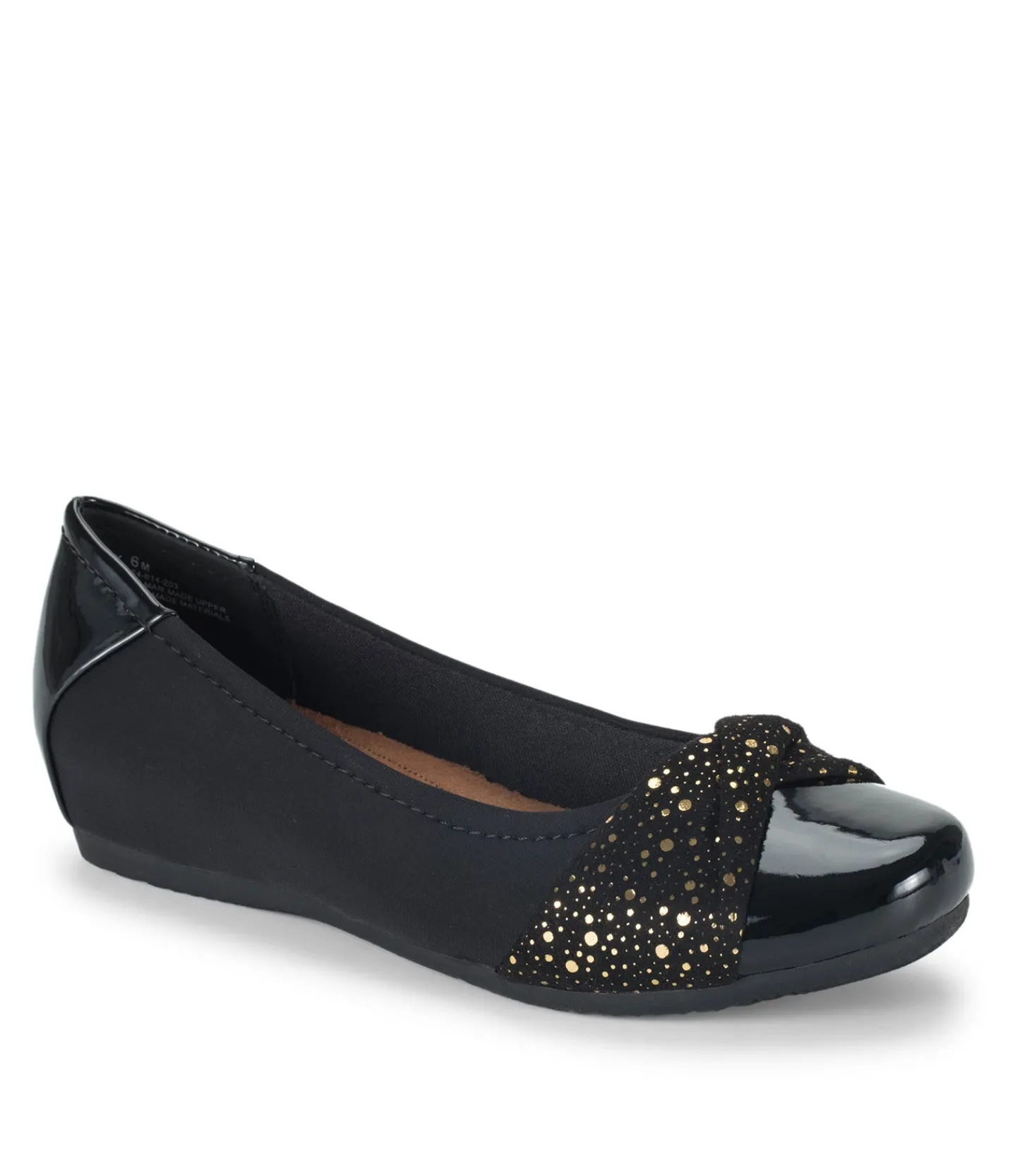 Baretraps Flats & Loafers-Mitsy Casual Flat BlackPatent