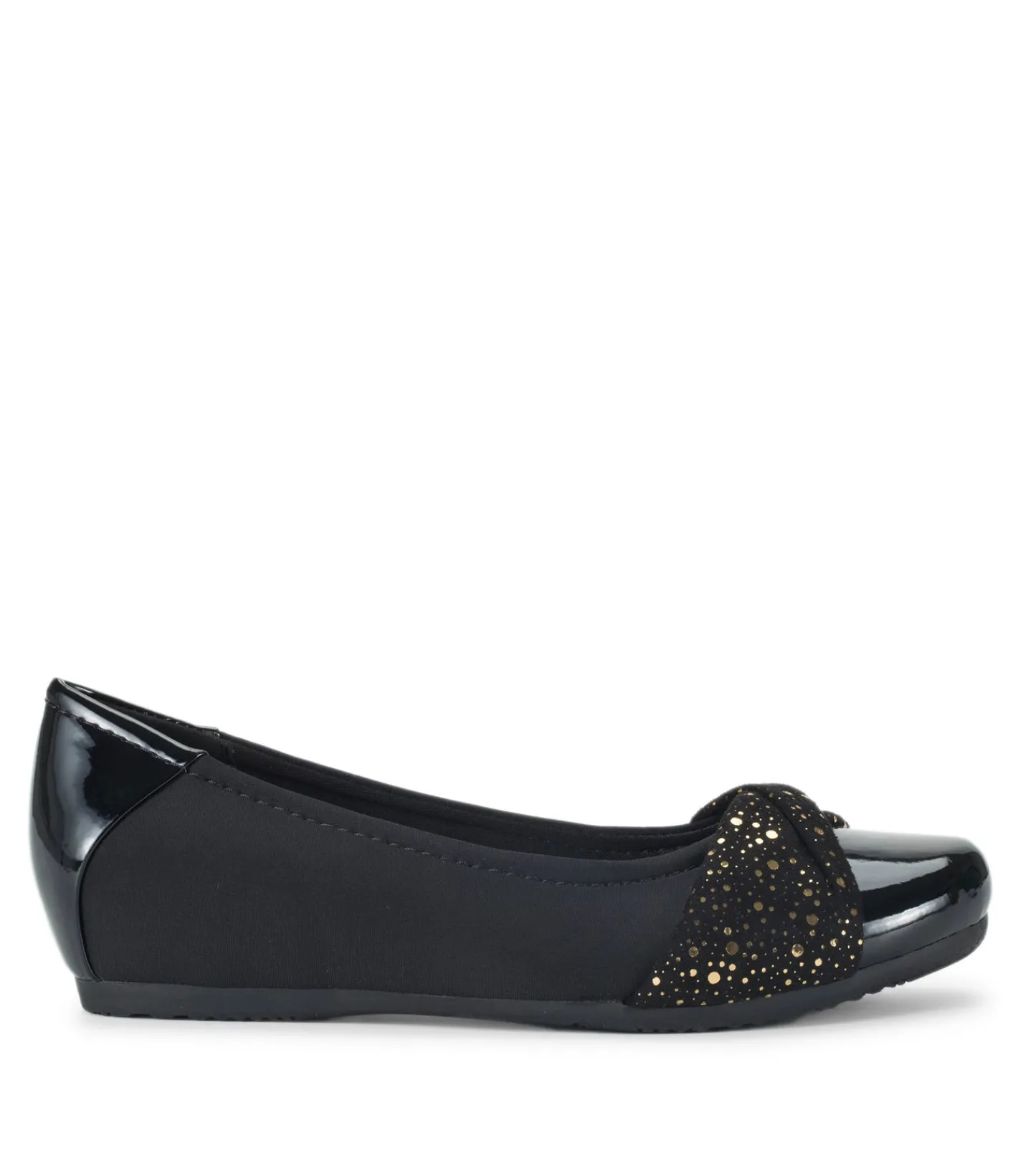 Baretraps Flats & Loafers-Mitsy Casual Flat BlackPatent