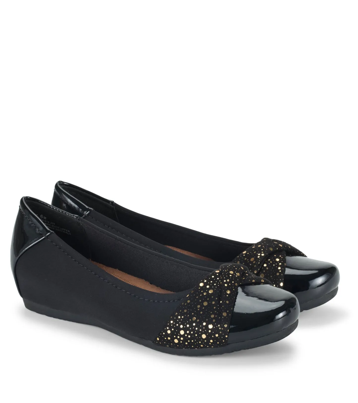Baretraps Flats & Loafers-Mitsy Casual Flat BlackPatent