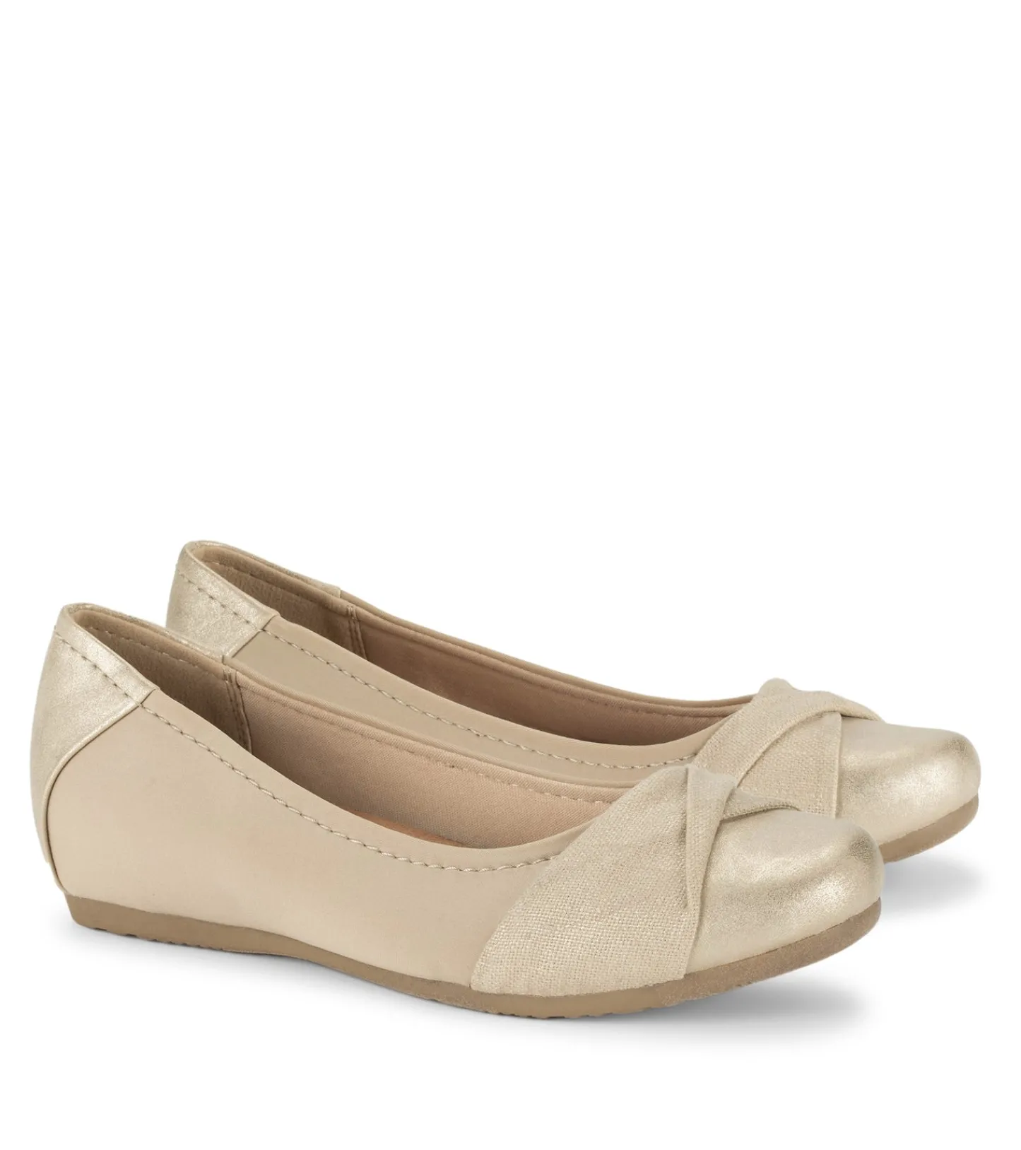 Baretraps Flats & Loafers-Mitsy Casual Flat LightGold