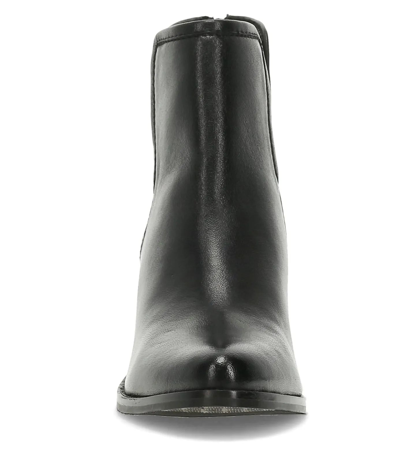 Baretraps Booties-Nanny Block Heel Bootie BlackLeather