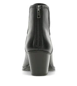 Baretraps Booties-Nanny Block Heel Bootie BlackLeather