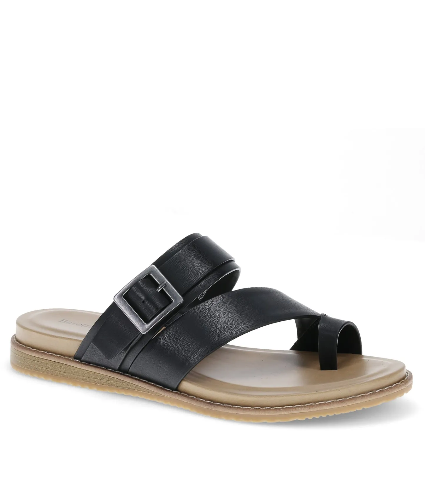 Baretraps Slides & Slip On Sandals-Nat Slide Sandal Black