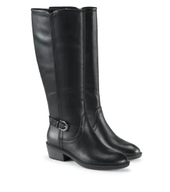 Baretraps Knee High Boots-Nena Riding Boot Black
