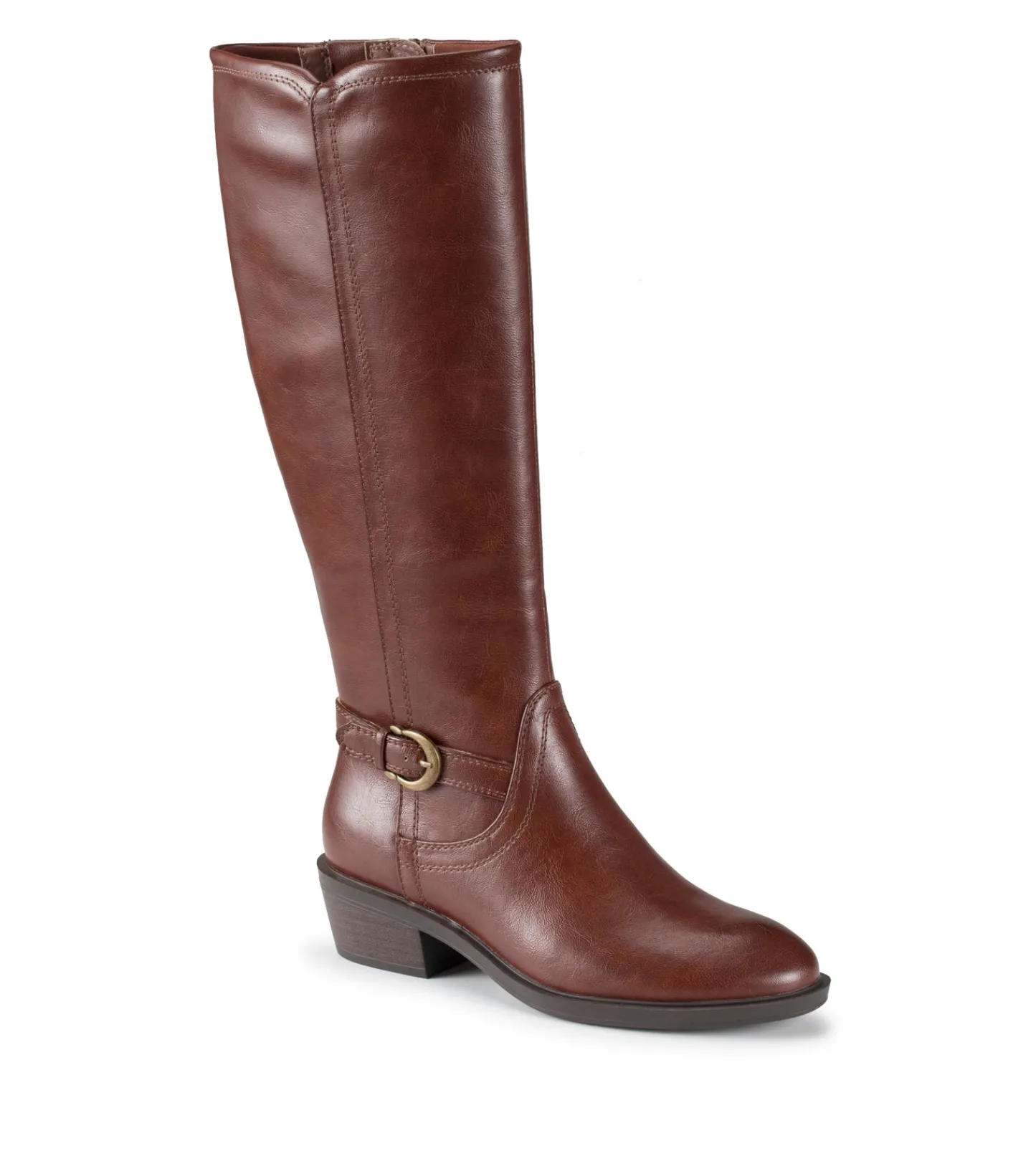 Baretraps Knee High Boots-Nena Riding Boot Mahogany
