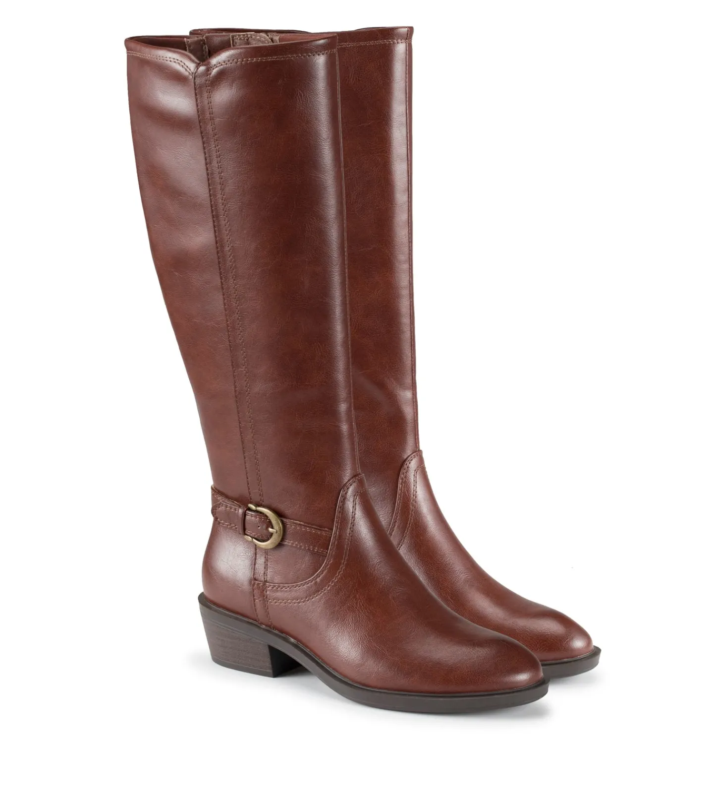 Baretraps Knee High Boots-Nena Riding Boot Mahogany