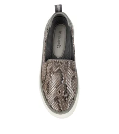 Baretraps Flats & Loafers|Sneakers-Nevin Slip On Sneaker SlateSnake