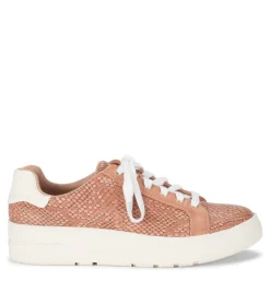 Baretraps Flats & Loafers|Sneakers-Nishelle Lace Up Sneaker SoftPinkSnake
