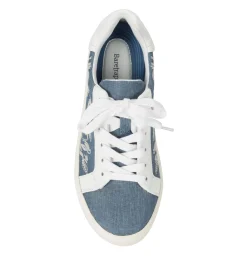 Baretraps Flats & Loafers|Sneakers-Nishelle Lace Up Sneaker LightBlue/WhiteFlower