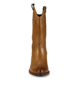 Baretraps Knee High Boots-Nita Western Boot CognacLeather
