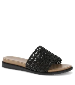 Baretraps Slides & Slip On Sandals-Noya Slide Sandal Black