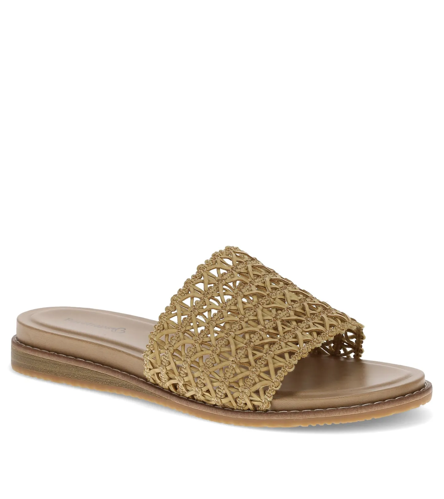 Baretraps Slides & Slip On Sandals-Noya Slide Sandal Natural