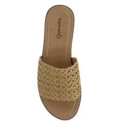 Baretraps Slides & Slip On Sandals-Noya Slide Sandal Natural