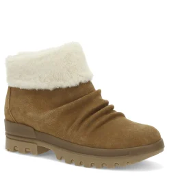 Baretraps Booties-Nuri Cold Weather Bootie CognacSuede