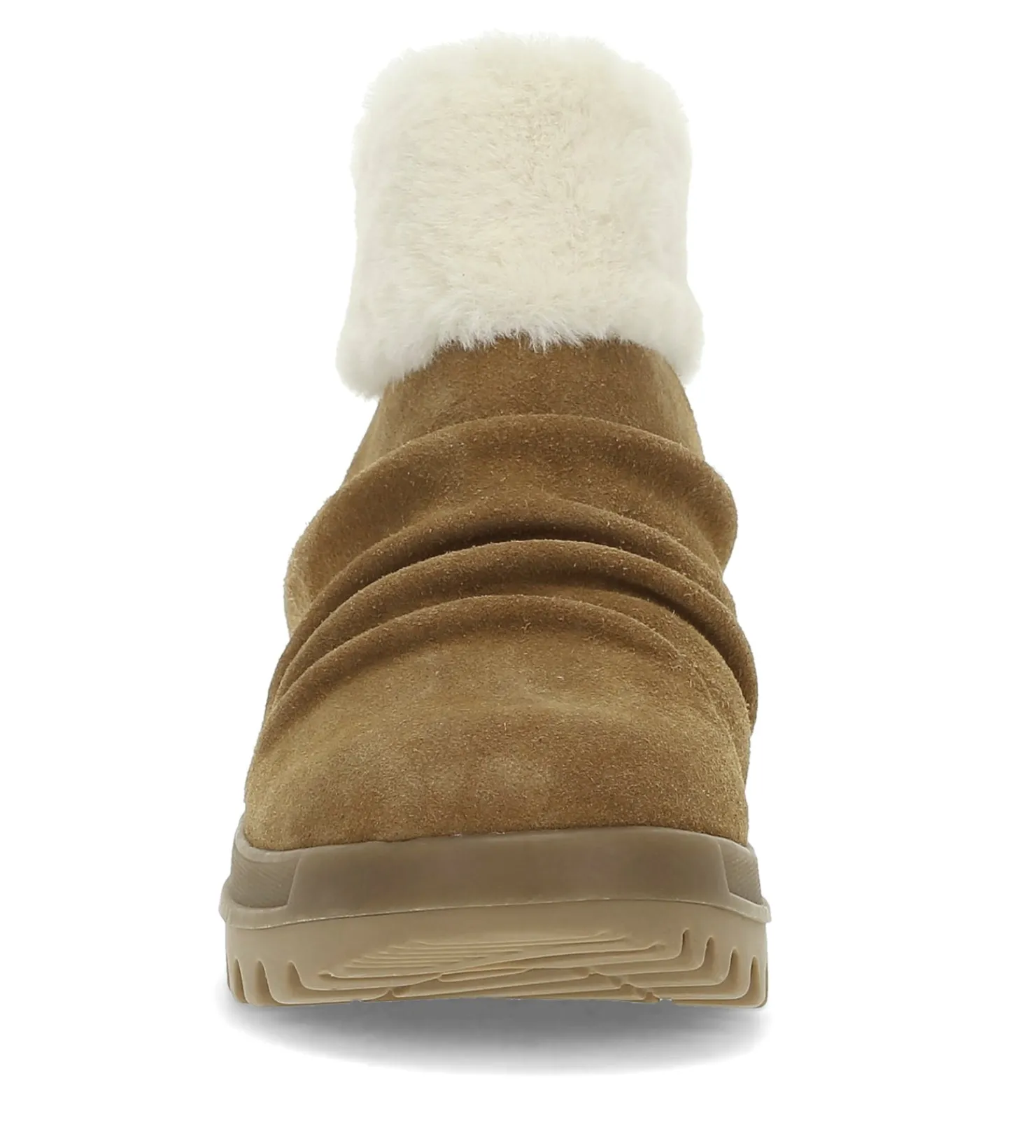 Baretraps Booties-Nuri Cold Weather Bootie CognacSuede