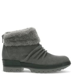 Baretraps Booties-Nuri Cold Weather Bootie DarkGreySuede