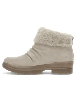 Baretraps Booties-Nuri Cold Weather Bootie TaupeIceSuede