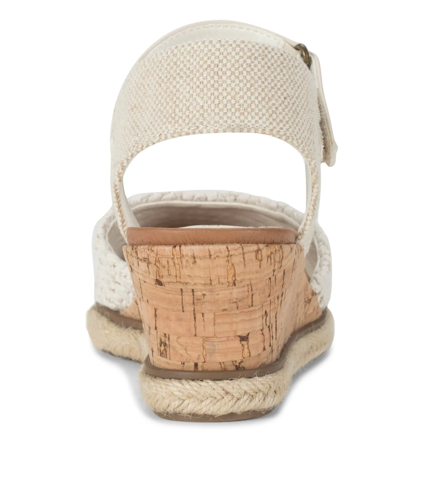 Baretraps Wedge Sandals-Ocean Closed Toe Wedge Sandal Natural