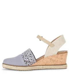 Baretraps Wedge Sandals-Olicia Wedge Sandal Lavender