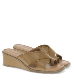 Baretraps Wedge Sandals|Slides & Slip On Sandals-Paige Wedge Sandal Caramel