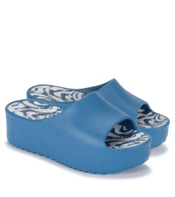 Baretraps Slides & Slip On Sandals-Parvati Platform Sandal AtlanticBlue