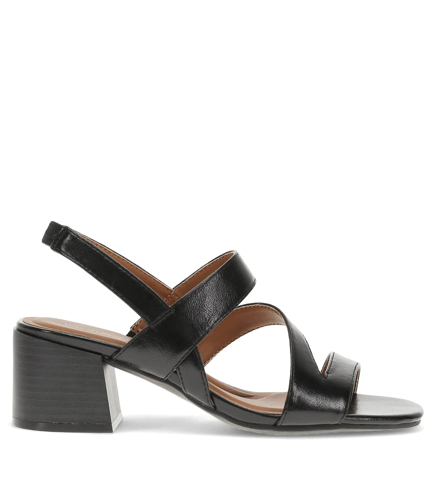 Baretraps Dress Shoes-Posha Block Heel Sandal Black