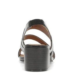 Baretraps Dress Shoes-Posha Block Heel Sandal Black