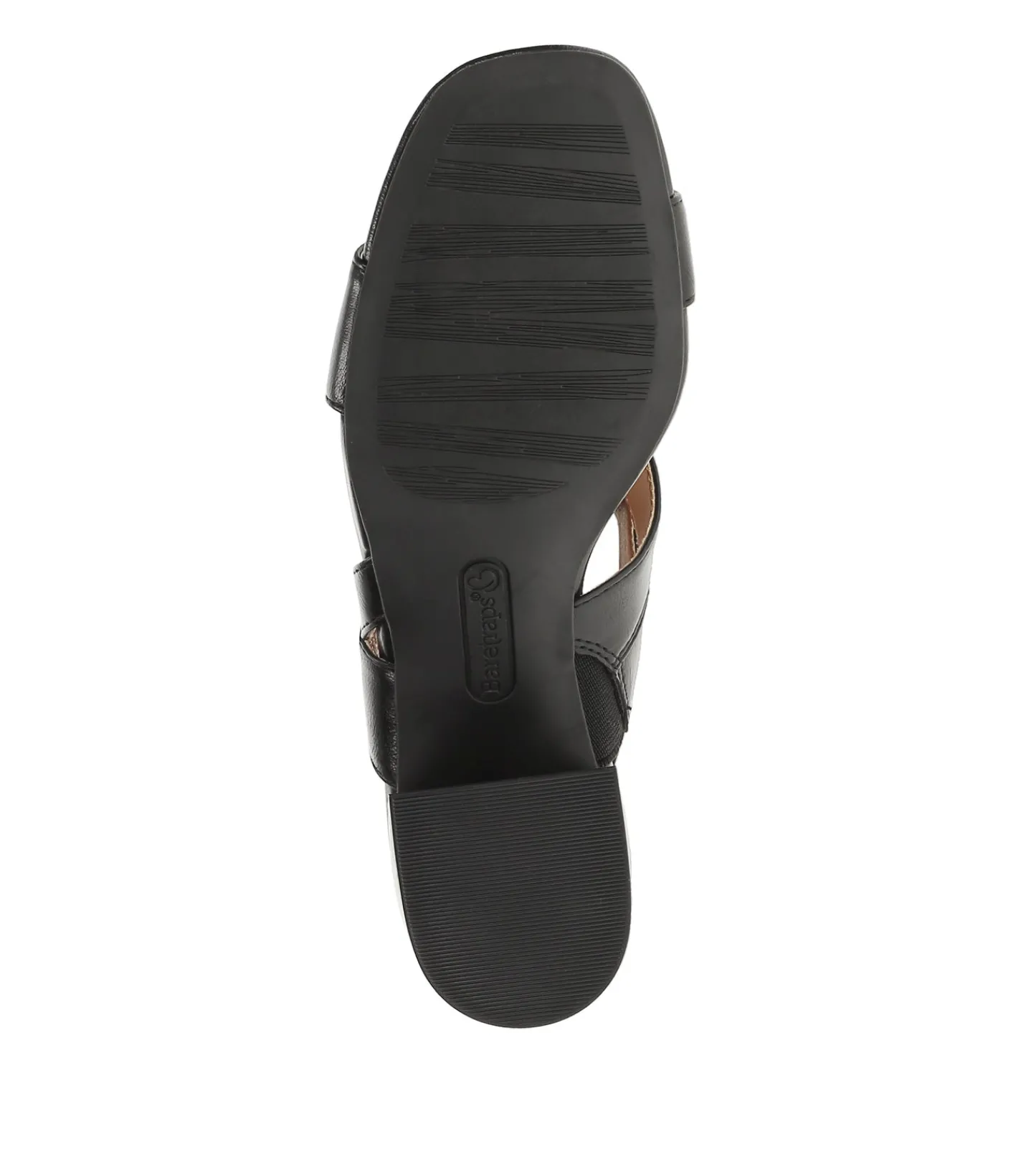 Baretraps Dress Shoes-Posha Block Heel Sandal Black