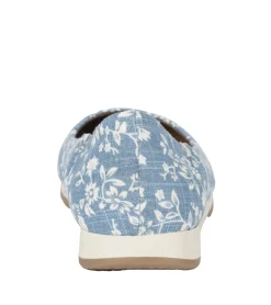 Baretraps Flats & Loafers-Prim Slip On Blue/WhiteFlowerCanvas