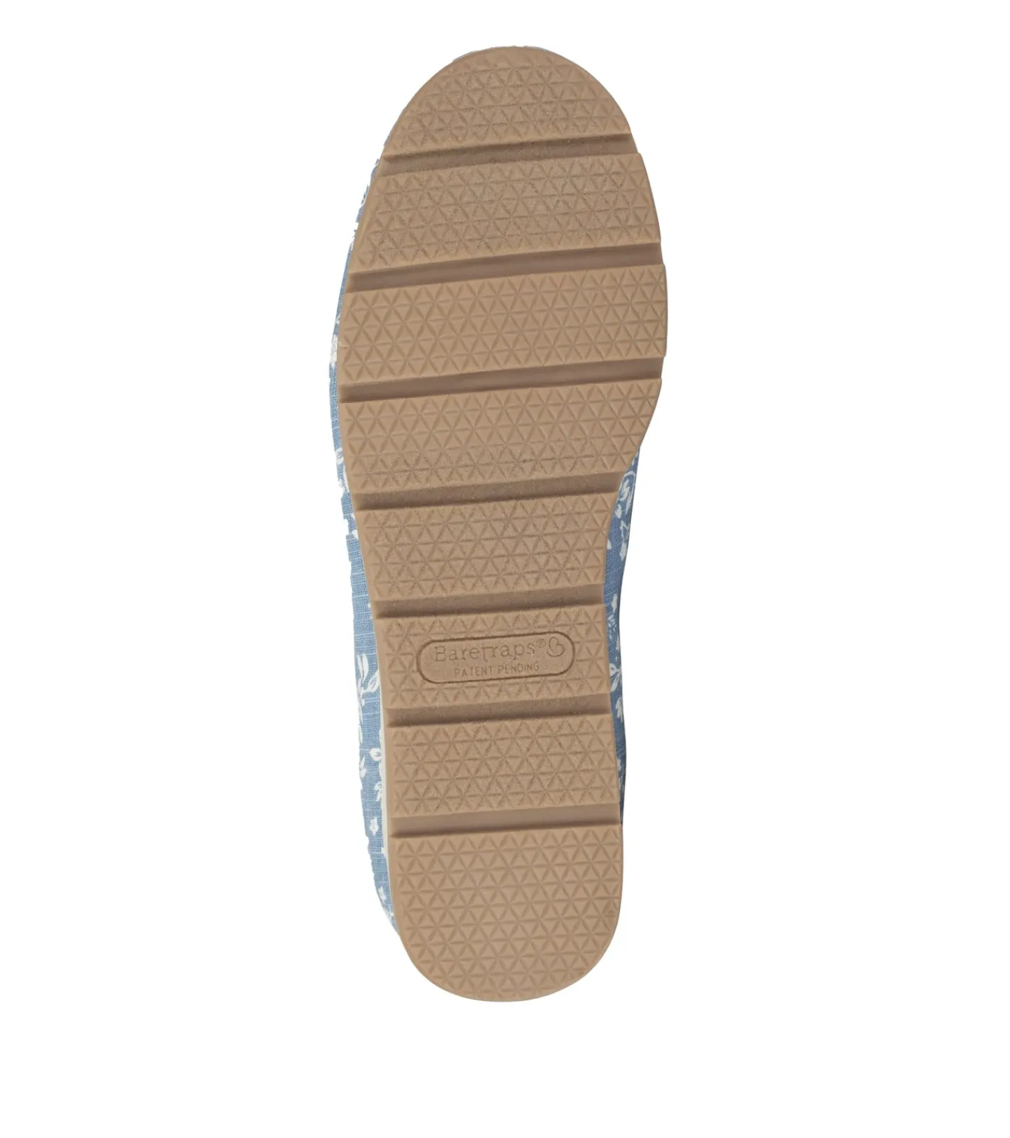 Baretraps Flats & Loafers-Prim Slip On Blue/WhiteFlowerCanvas