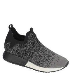 Baretraps Sneakers-Pringer Slip On Sneaker DarkGrey/Black