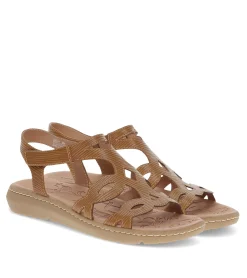 Baretraps Classic Comfort Sandals-Quillan Sandal Caramel