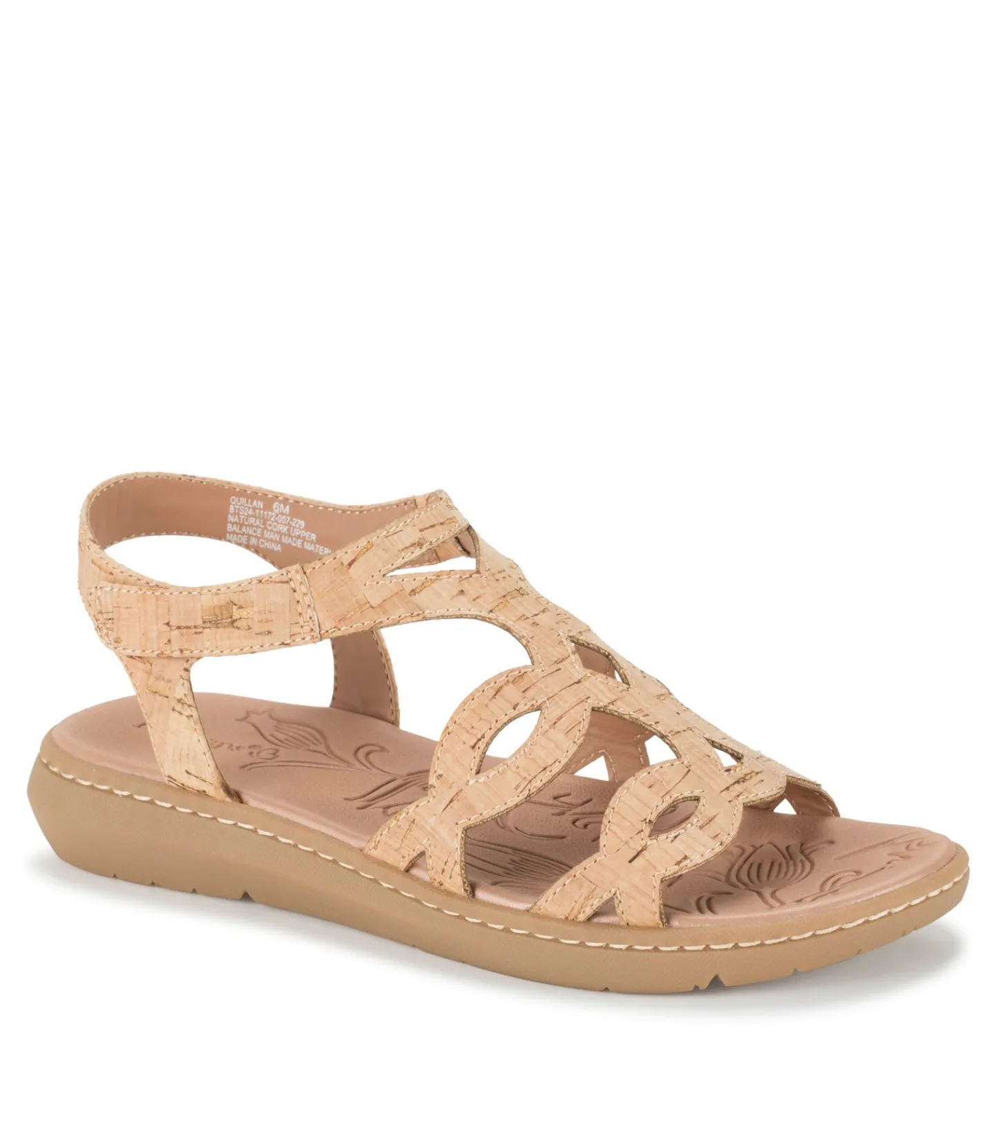 Baretraps Classic Comfort Sandals-Quillan Sandal Natural