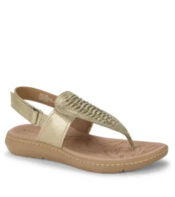 Baretraps Classic Comfort Sandals-Quincy Sandal OldGold