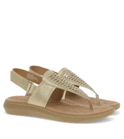 Baretraps Classic Comfort Sandals-Quincy Sandal OldGold