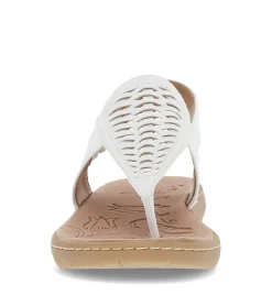 Baretraps Classic Comfort Sandals-Quincy Sandal White