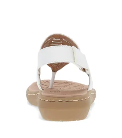 Baretraps Classic Comfort Sandals-Quincy Sandal White