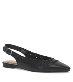 Baretraps Flats & Loafers-Rachael Slingback Flat Black