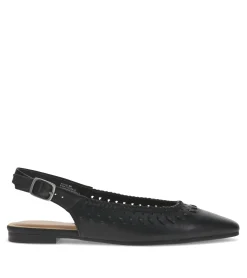 Baretraps Flats & Loafers-Rachael Slingback Flat Black