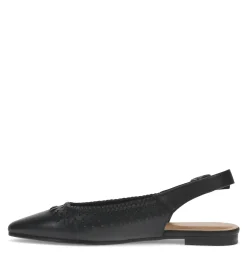 Baretraps Flats & Loafers-Rachael Slingback Flat Black